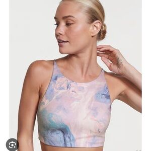NWT Victoria's Secret High Neck Pastel Tie-Dye Bralette